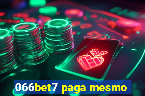 066bet7 paga mesmo